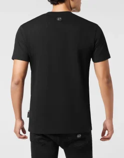 PHILIPP PLEIN Round Neck T-Shirt Plein Trucks Bulldog><noscript><img data-lazyloaded=