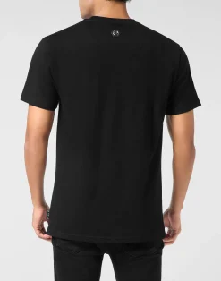 PHILIPP PLEIN Round Neck T-Shirt Plein Truck Stones><noscript><img data-lazyloaded=