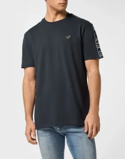 PHILIPP PLEIN Round Neck T-Shirt Plein Tape>Uomo T-Shirts
