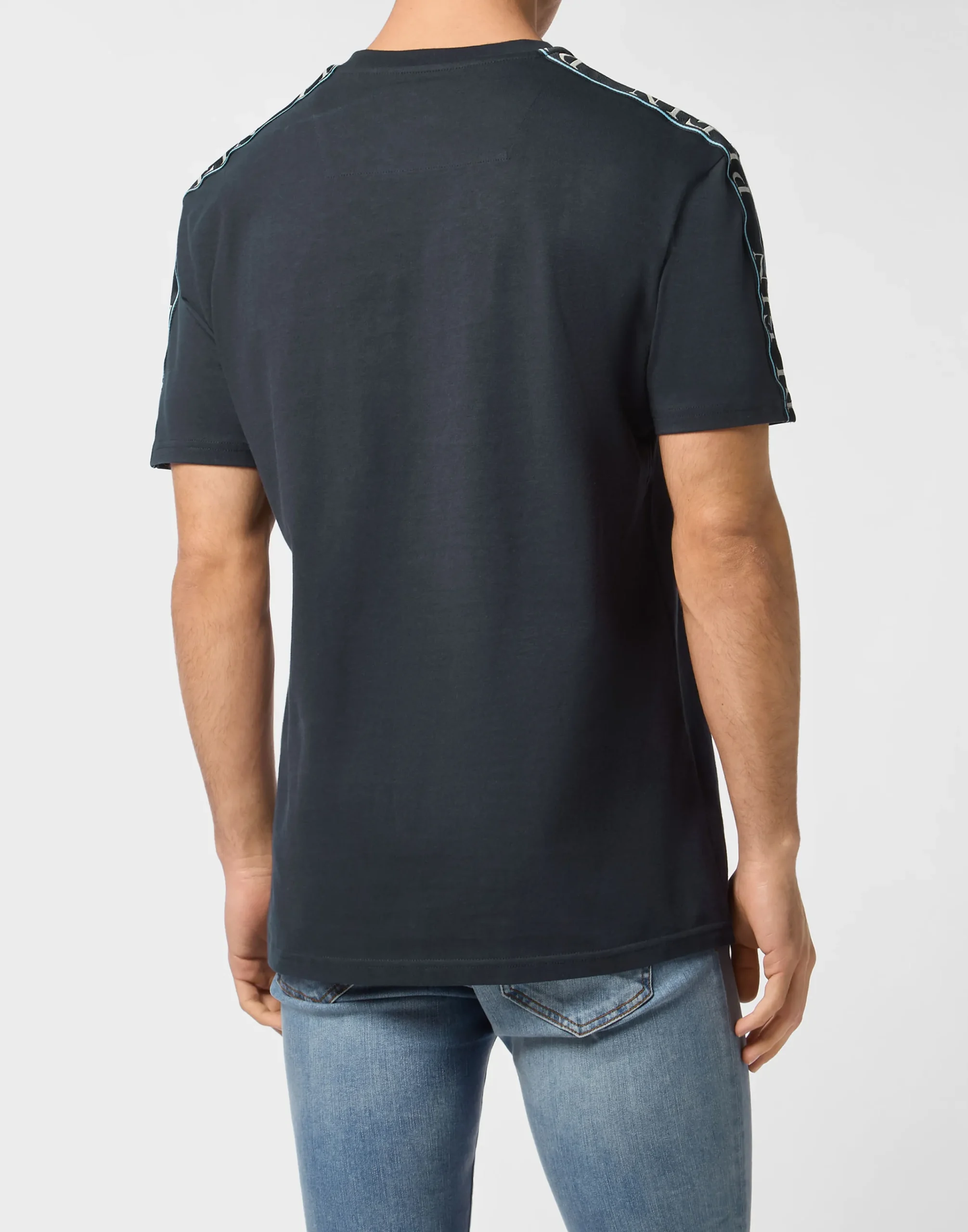 PHILIPP PLEIN Round Neck T-Shirt Plein Tape>Uomo T-Shirts