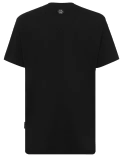 PHILIPP PLEIN Round Neck T-Shirt Skull Stones>Uomo T-Shirts