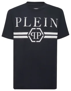 PHILIPP PLEIN Round Neck T-Shirt Stripes>Uomo T-Shirts