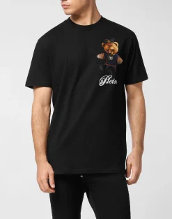 PHILIPP PLEIN Round Neck T-Shirt Teddy Bear>Uomo T-Shirts