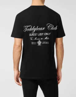 PHILIPP PLEIN Round Neck T-Shirt Teddy Bear><noscript><img data-lazyloaded=