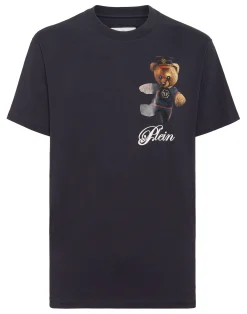 PHILIPP PLEIN Round Neck T-Shirt Teddy Bear>Uomo T-Shirts