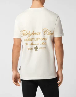 PHILIPP PLEIN Round Neck T-Shirt Teddy Doorman><noscript><img data-lazyloaded=