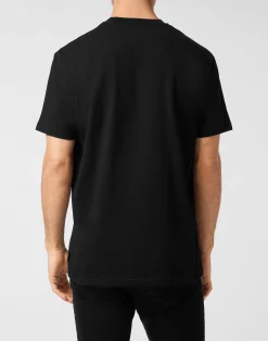PHILIPP PLEIN Round Neck T-Shirt Teddy Glass><noscript><img data-lazyloaded=