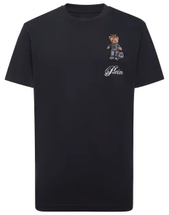 PHILIPP PLEIN Roundneck T-Shirt Hotel Teddy Bear Teddy Bear>Uomo T-Shirts