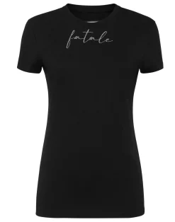 PHILIPP PLEIN Sexy Pure Fit T-Shirt Strass Fatale>Donna T-Shirt & Polo