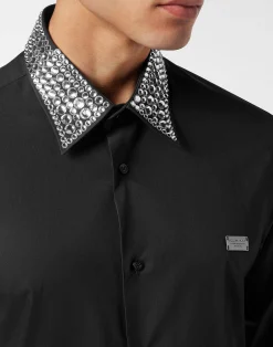 PHILIPP PLEIN Shirt Sugar Daddy Cut LS><noscript><img data-lazyloaded=