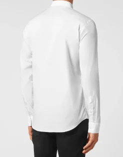 PHILIPP PLEIN Shirt Sugar Daddy Cut LS Skull><noscript><img data-lazyloaded=