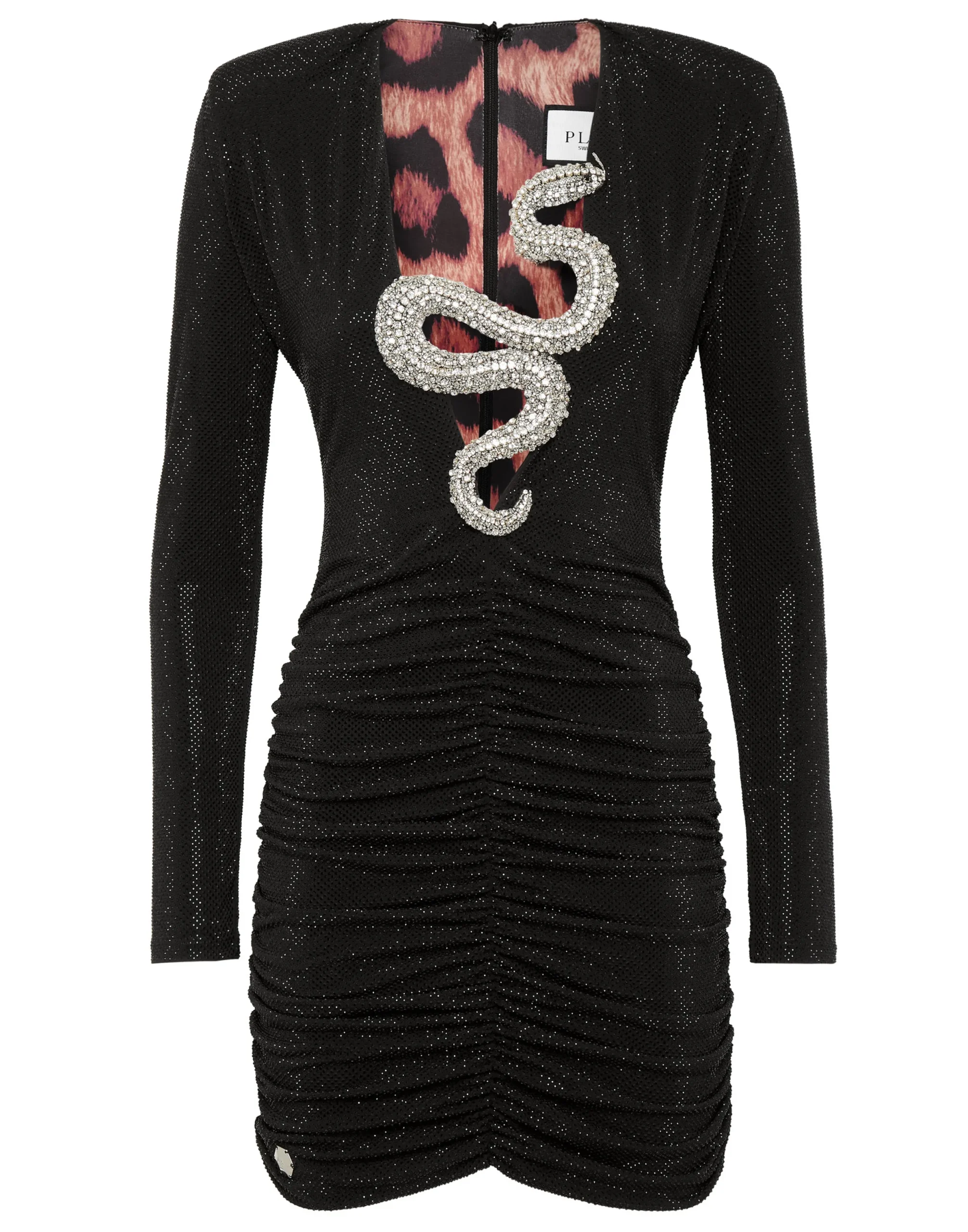 PHILIPP PLEIN Short Dress Crystal>Donna Abiti E Gonne
