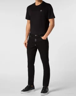PHILIPP PLEIN Skinny Fit Trousers><noscript><img data-lazyloaded=