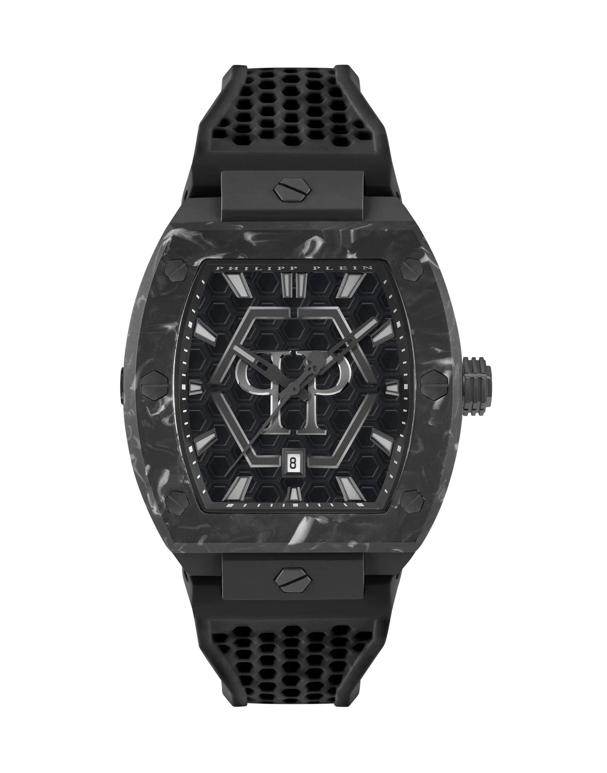 PHILIPP PLEIN Stainless Steel Watches The Hexagon Phantom>Uomo Pullover / Felpe / Giacche|Orologi