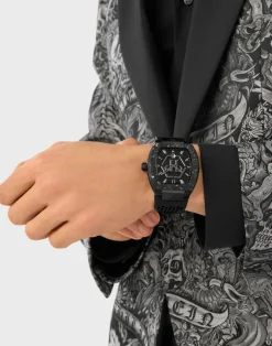 PHILIPP PLEIN Stainless Steel Watches The Hexagon Phantom><noscript><img data-lazyloaded=