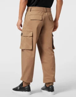PHILIPP PLEIN Straight Cargo Fit Trousers><noscript><img data-lazyloaded=