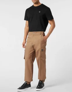 PHILIPP PLEIN Straight Cargo Fit Trousers><noscript><img data-lazyloaded=