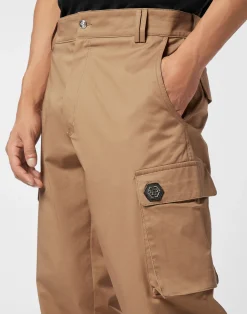 PHILIPP PLEIN Straight Cargo Fit Trousers><noscript><img data-lazyloaded=