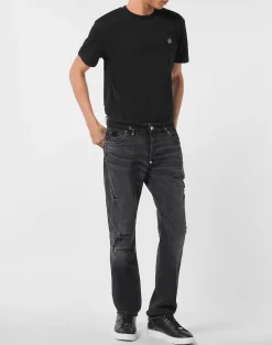 PHILIPP PLEIN Straight Supreme Cut Jeans Hexagon><noscript><img data-lazyloaded=