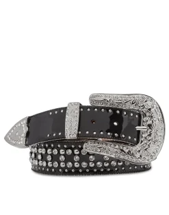 PHILIPP PLEIN Suede Belt Stones><noscript><img data-lazyloaded=