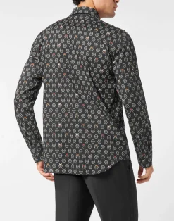 PHILIPP PLEIN Sugar Daddy Cut Shirt Monogram Fairy><noscript><img data-lazyloaded=
