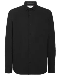 PHILIPP PLEIN Sugar Daddy Cut Shirt Teddy Crystal>Uomo Camicie