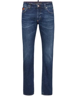 PHILIPP PLEIN Super Straight Cut Jeans Plein>Uomo Denim