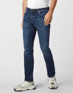 PHILIPP PLEIN Super Straight Cut Jeans Plein>Uomo Denim