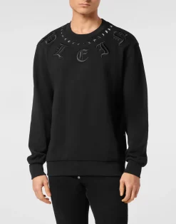 PHILIPP PLEIN Sweatshirt LS Gothic Plein>Uomo Street Couture|Pullover / Felpe / Giacche