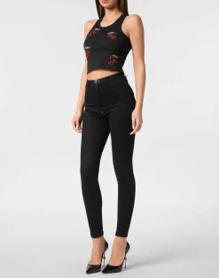 PHILIPP PLEIN Tank top Cherries><noscript><img data-lazyloaded=