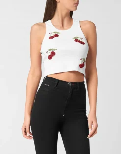 PHILIPP PLEIN Tank top Cherries>Donna Top