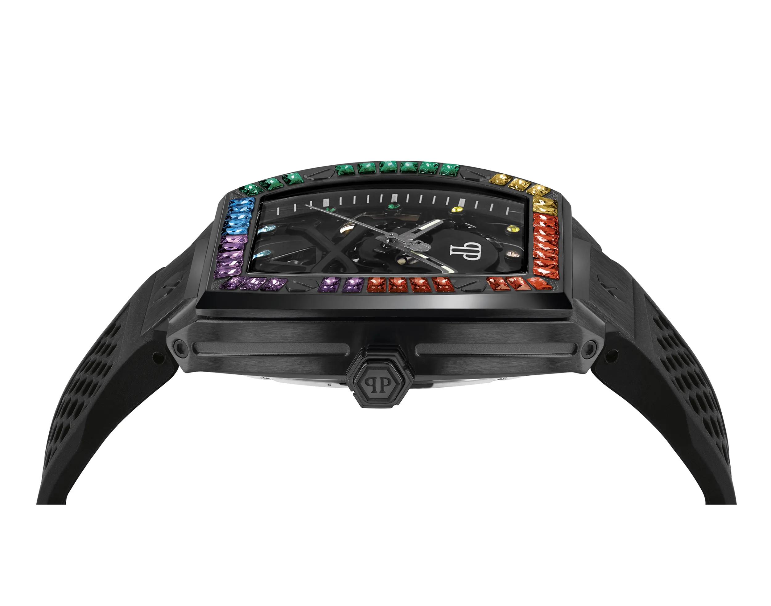 PHILIPP PLEIN THE $KELETON Rainbow Watch with Crystals>Uomo Orologi|Orologi