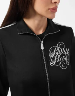 PHILIPP PLEIN Tracksuit Jacket Signature><noscript><img data-lazyloaded=