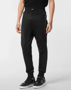 PHILIPP PLEIN Tracksuit Pants Biker Cut>Uomo Street Couture