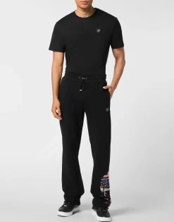 PHILIPP PLEIN Tracksuit Trousers Skull America><noscript><img data-lazyloaded=
