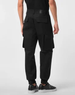 PHILIPP PLEIN Trousers Cargo Fit><noscript><img data-lazyloaded=