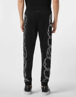 PHILIPP PLEIN Trousers Jogging Chains><noscript><img data-lazyloaded=