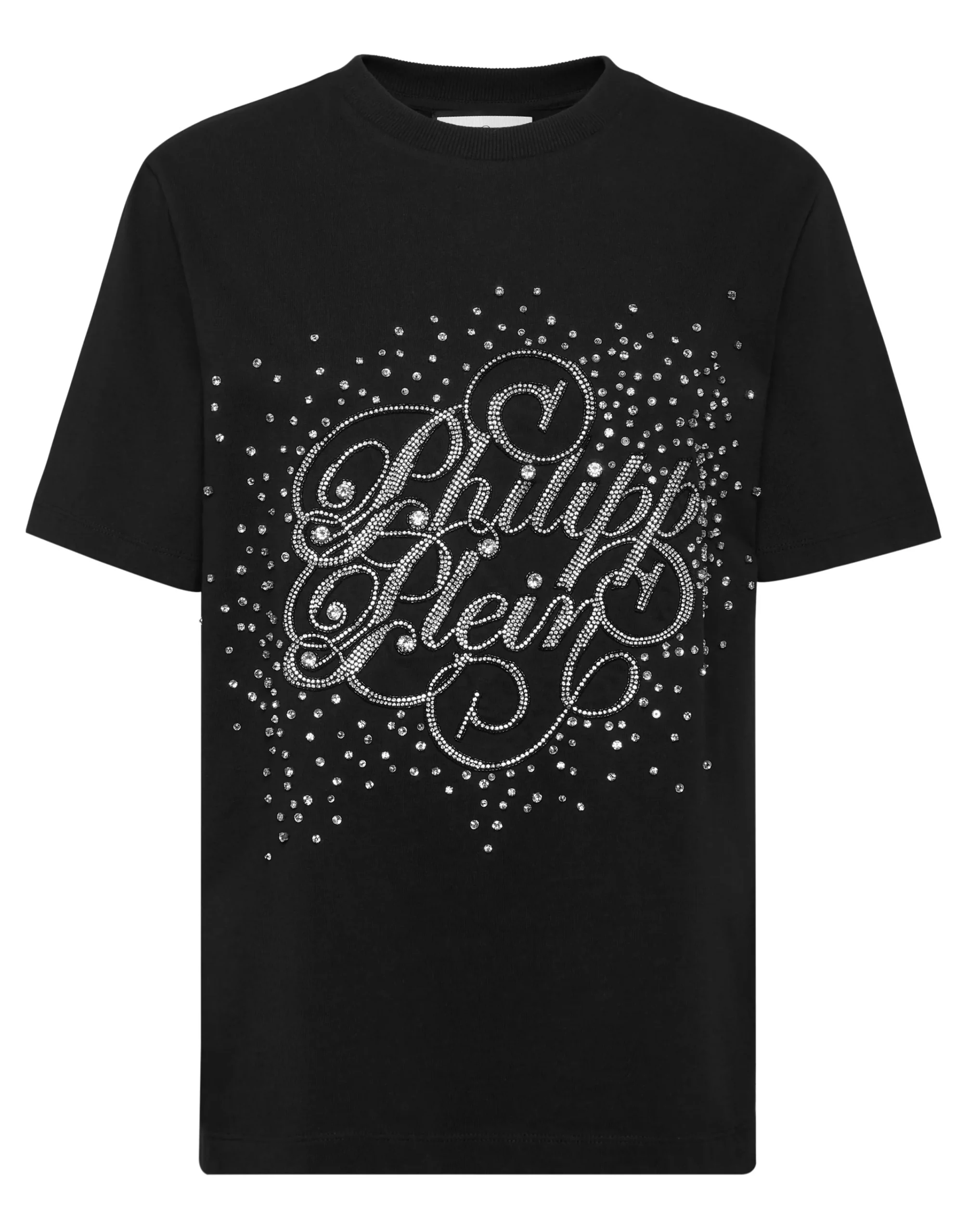 PHILIPP PLEIN T-Shirt Man Fit Crystal Strass>Donna T-Shirt & Polo