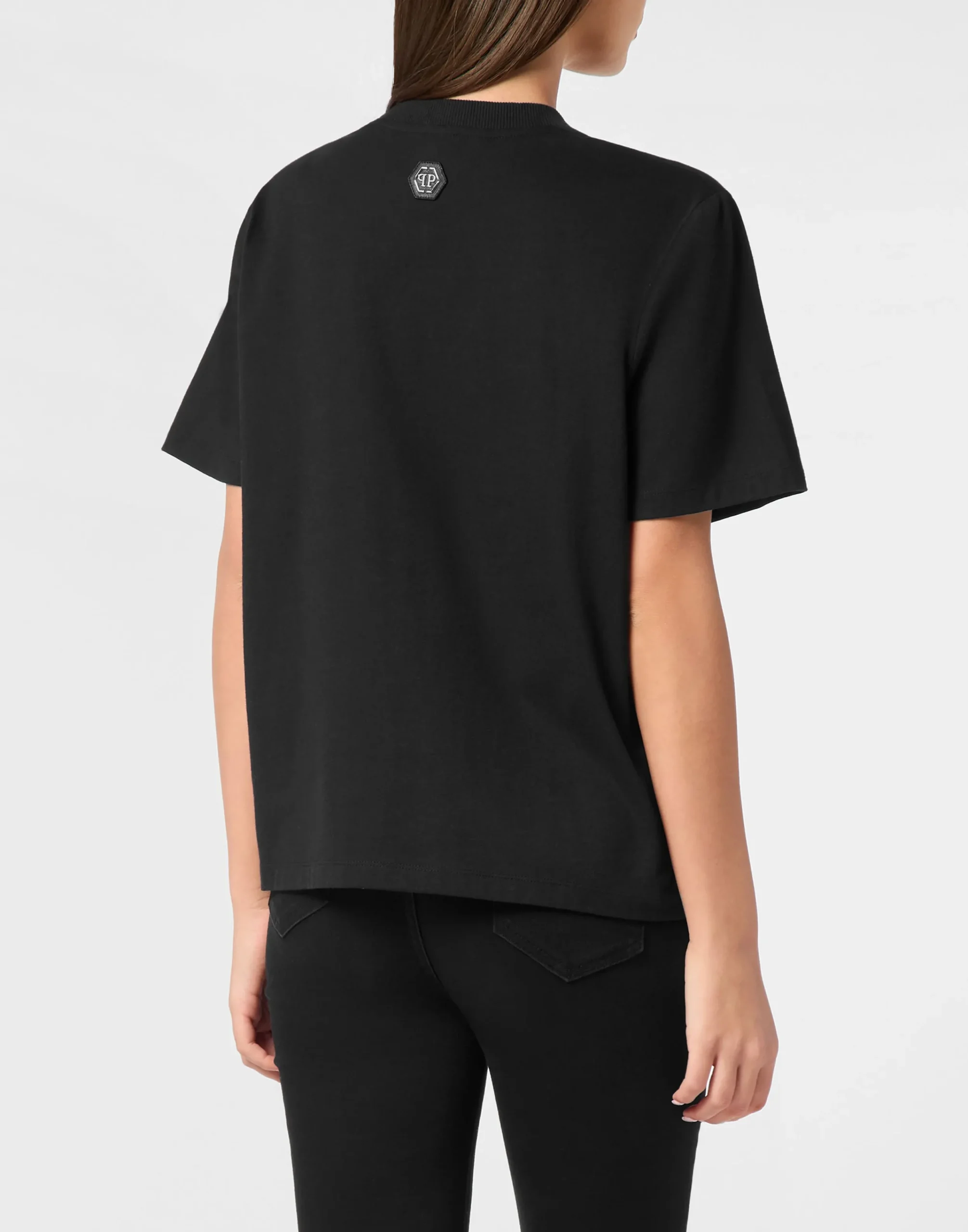 PHILIPP PLEIN T-Shirt Man Fit Crystal Strass>Donna T-Shirt & Polo