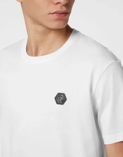 PHILIPP PLEIN T-Shirt Round Neck Basic><noscript><img data-lazyloaded=