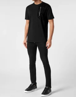 PHILIPP PLEIN T-shirt Round Neck SS><noscript><img data-lazyloaded=