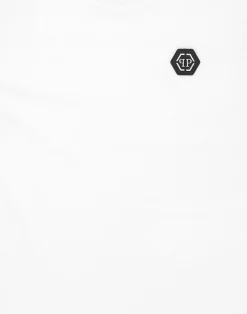 PHILIPP PLEIN T-shirt Round Neck SS Gothic Plein><noscript><img data-lazyloaded=