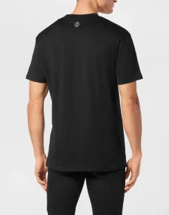 PHILIPP PLEIN T-shirt Round Neck SS Money Hungry><noscript><img data-lazyloaded=