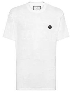 PHILIPP PLEIN T-shirt Round Neck SS Monogram>Uomo T-Shirts