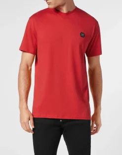 PHILIPP PLEIN T-shirt Round Neck SS Stones Skull&Bones>Uomo T-Shirts