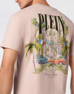 PHILIPP PLEIN T-shirt Round Neck SS Supercar Racing><noscript><img data-lazyloaded=