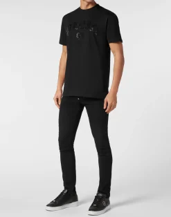 PHILIPP PLEIN T-shirt Round Neck SS Tattoo><noscript><img data-lazyloaded=