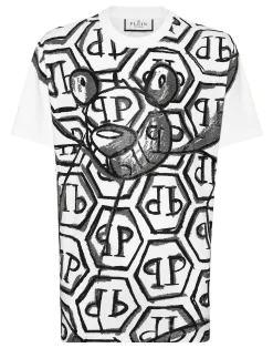 PHILIPP PLEIN T-shirt Round Neck SS Teddy Bear>Uomo T-Shirts