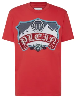 PHILIPP PLEIN T-shirt Round Neck SS With Patch>Uomo T-Shirts