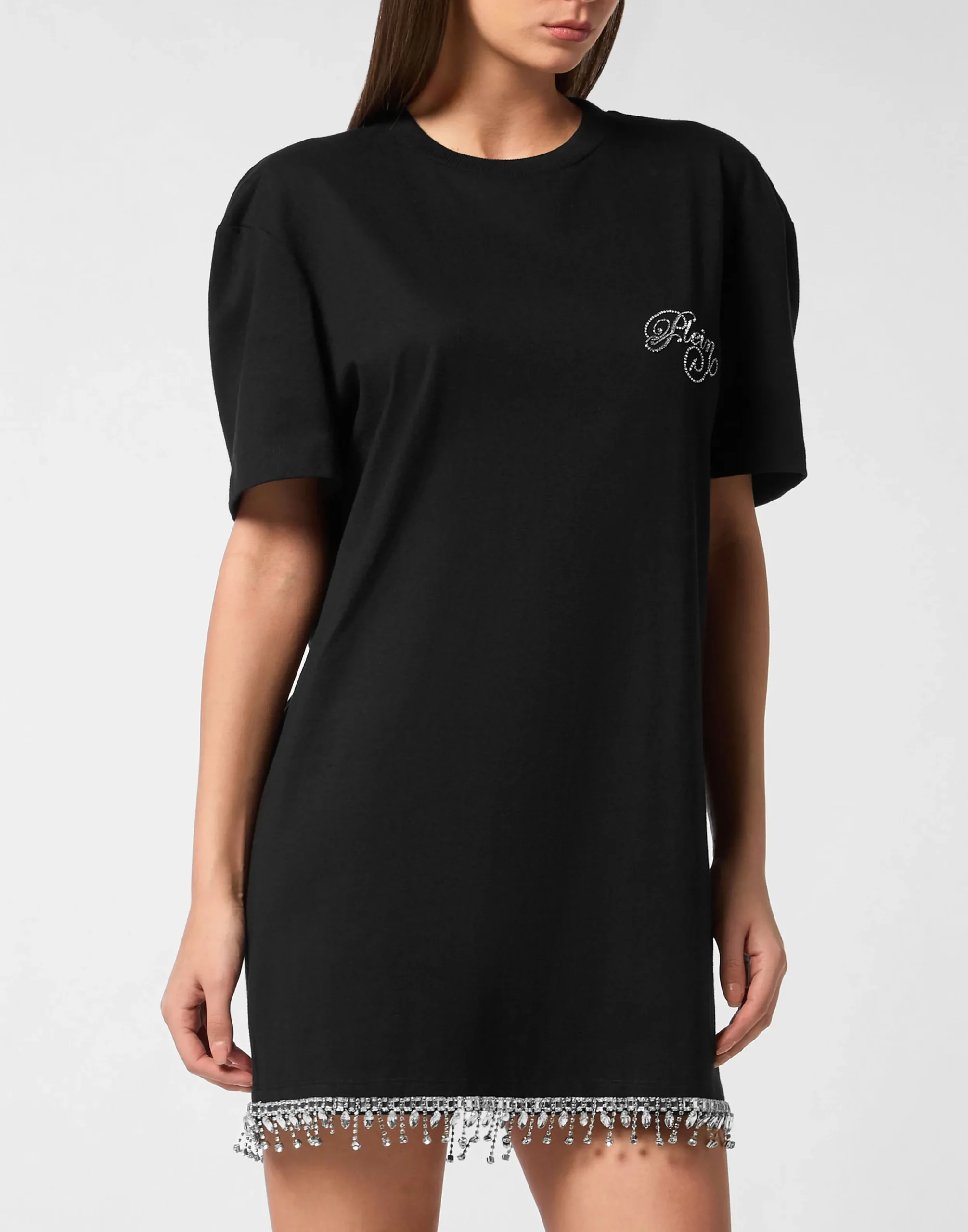 PHILIPP PLEIN T-shirt Short Dress Signature>Donna Abiti E Gonne